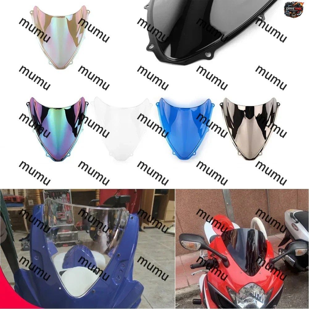スズキ GSXR GSX-R 600 750 R K6 2006 2007 用 ダブルバブル ウインドシールド デフレクター プロテクター ウインドスクリーン GSXR600 GSX