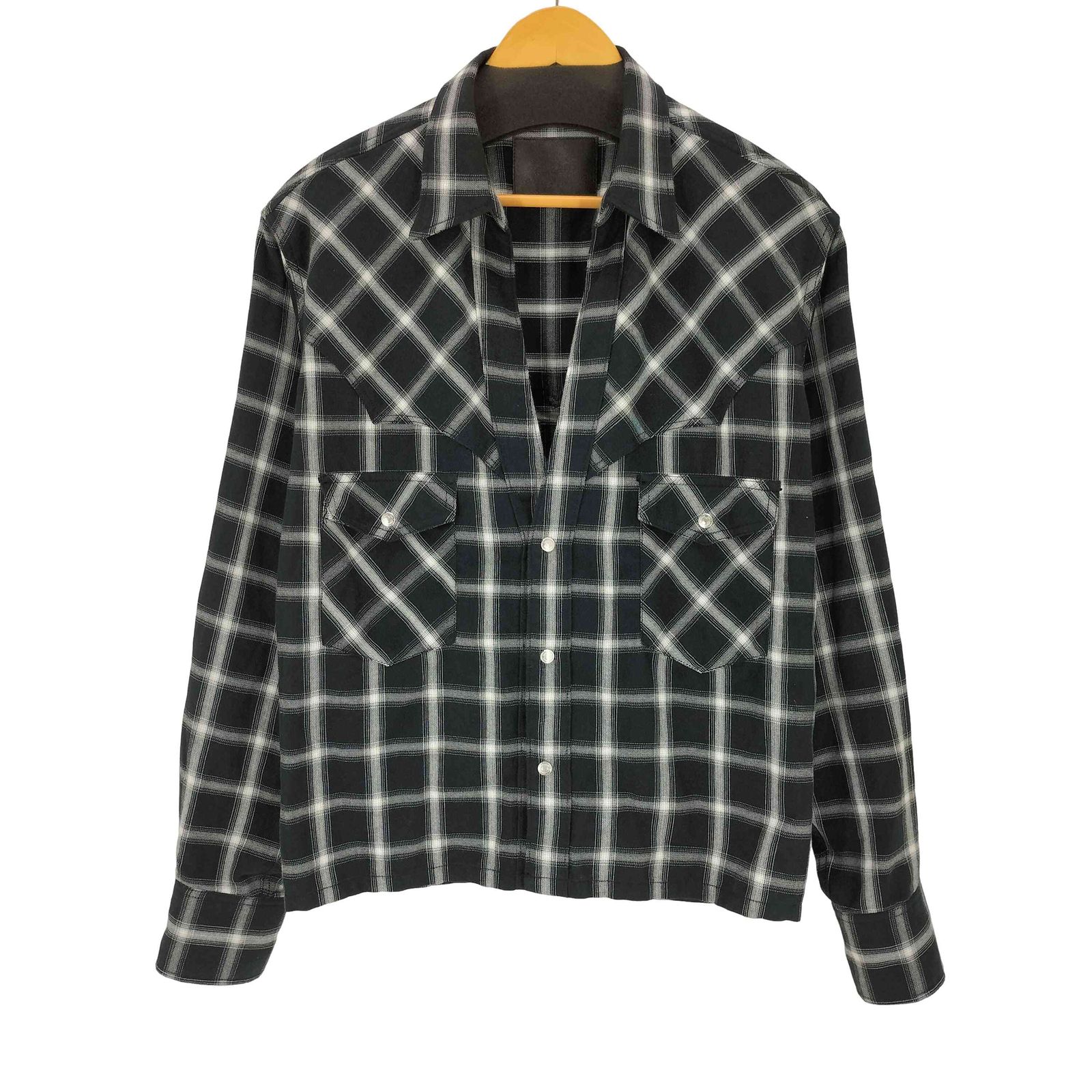 ザレターズ The Letters black check shirt メンズ M - メルカリ ザレターズ The Letters black check shirt メンズ M - メルカリ