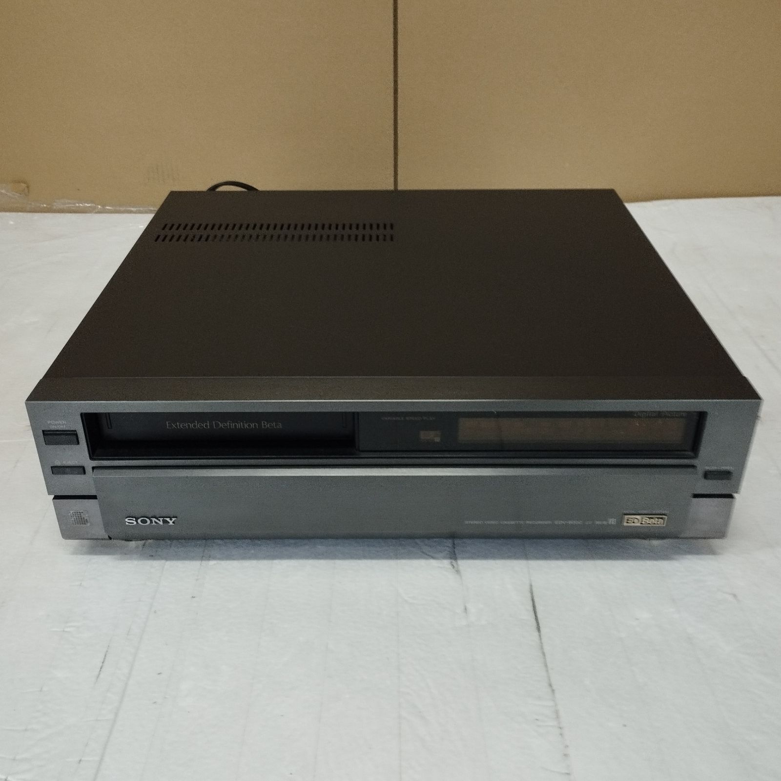 D14406】SONY EDV-8000 Betaビデオデッキ ベータ ソニー - メルカリ