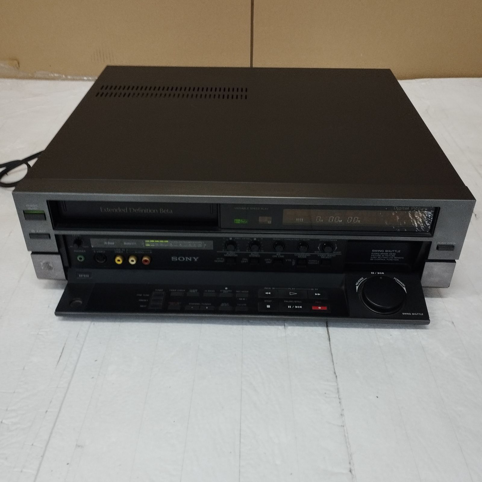 D14406】SONY EDV-8000 Betaビデオデッキ ベータ ソニー - メルカリ