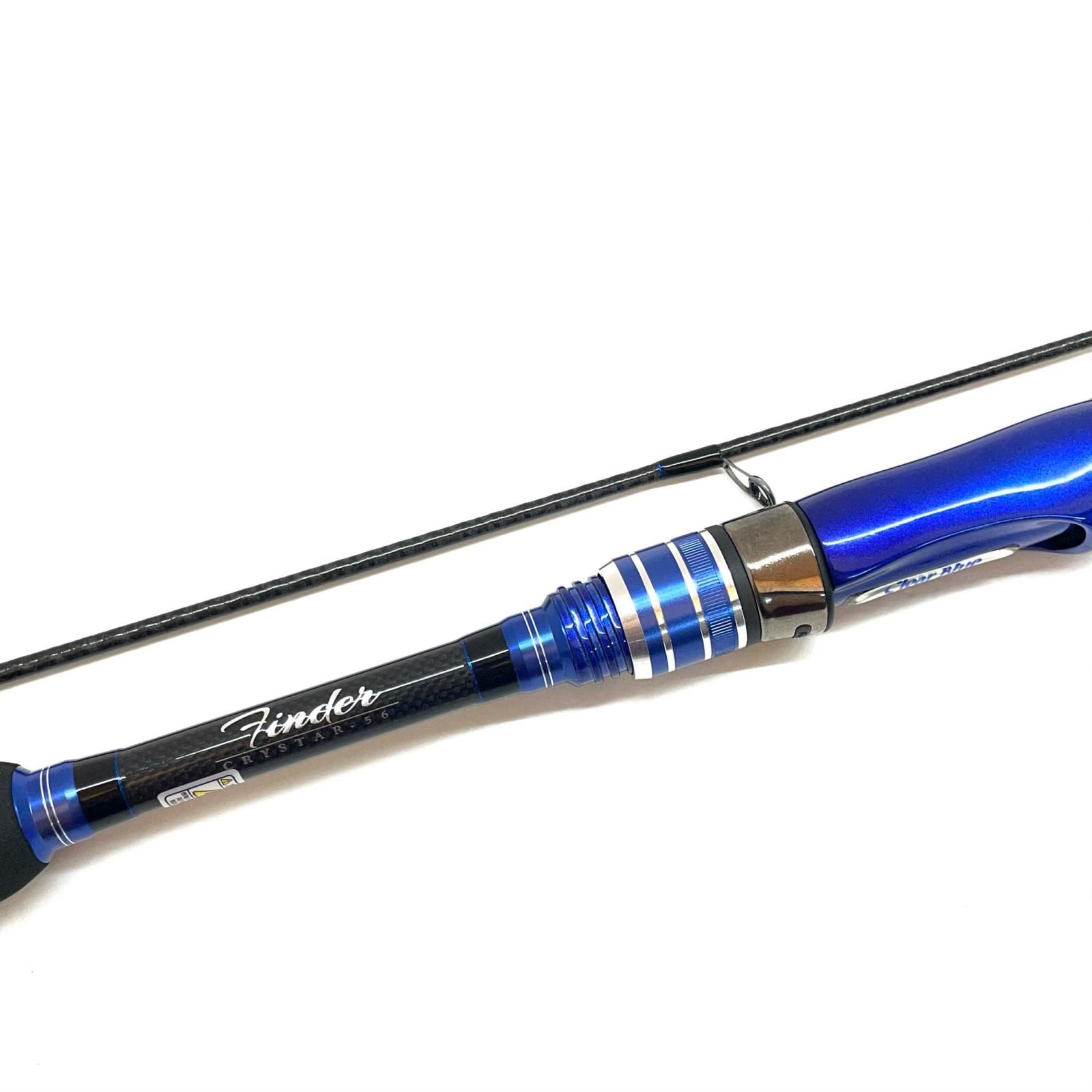 【尾張小牧店】 中古 ロッド ClearBlue | クリアブルー Crystar-56 Finder クリスタ-56 ファインダー 釣竿 2ピース 【84】