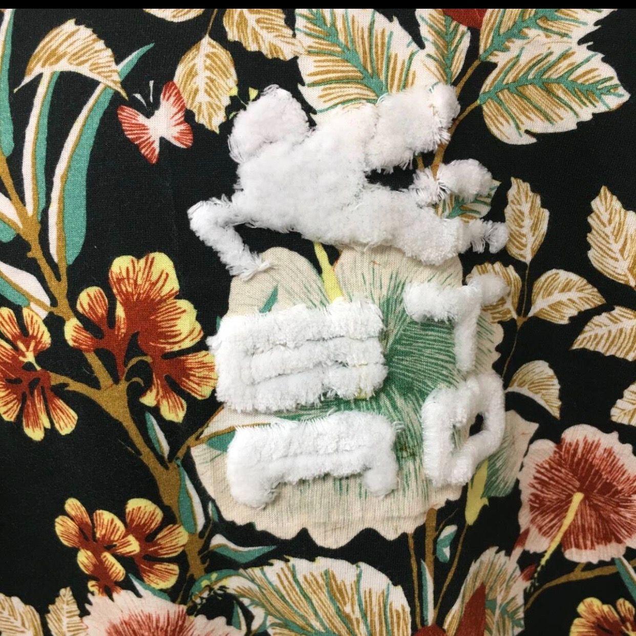 ETRO ボタニカル柄 Tシャツ クルーネック 花柄 XLサイズ マルチカラー 