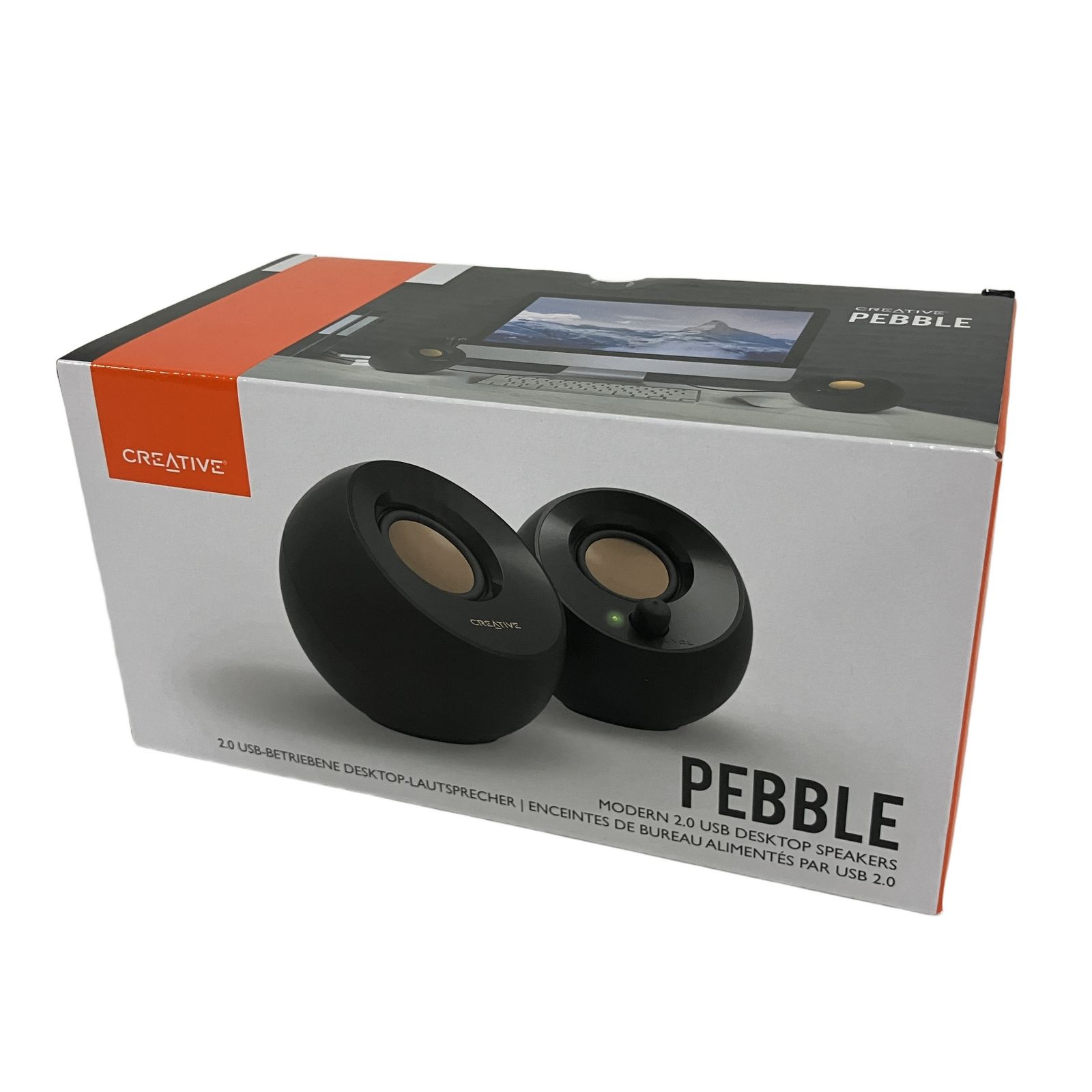 CREATIVE クリエイティブ SP-PBL-BK Pebble スピーカー 音響機材 未使用 未開封 B11209087