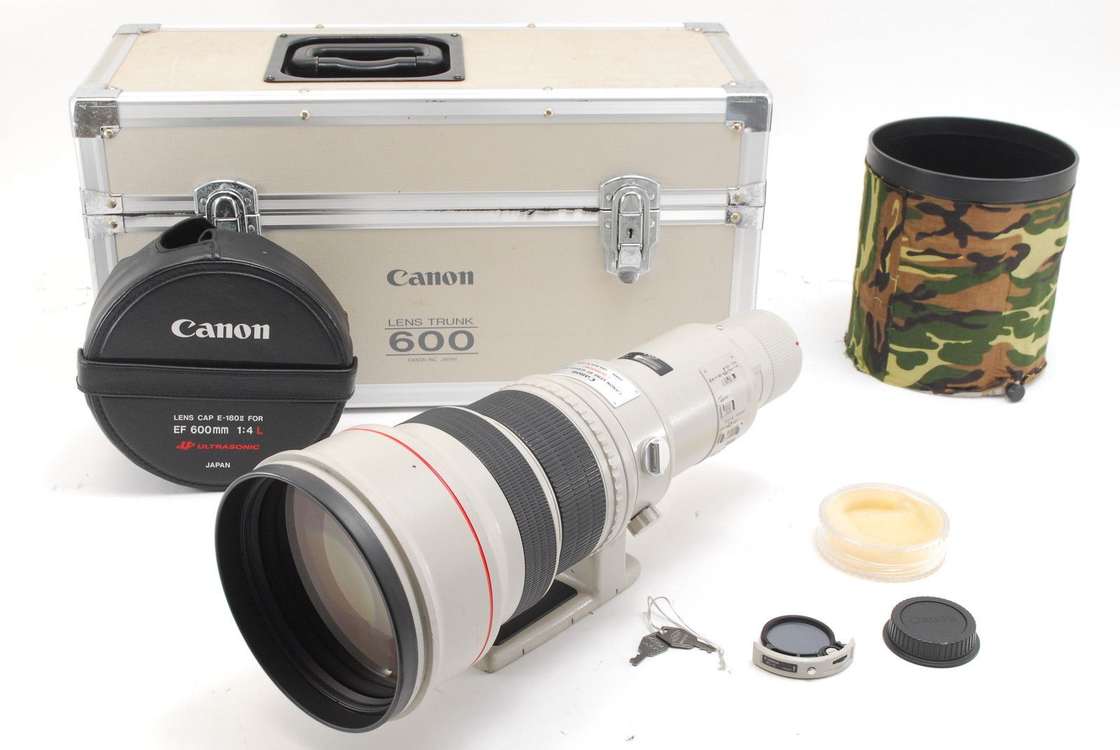 美品】キャノン 望遠 レンズ Canon EF 600mm f/4 L USM Ultrasonic AF