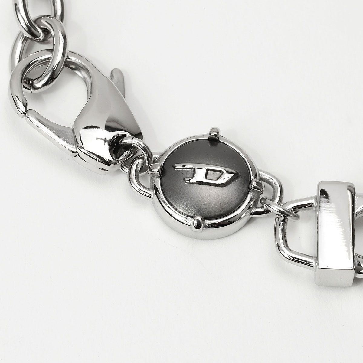 新品 ディーゼル DIESEL ブレスレット チェーン ブレスレット シルバー