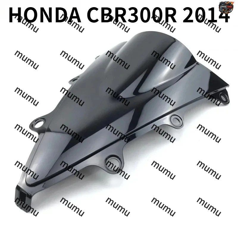 ホンダ CBR 300R CBR300R 2014-2017 2015 2016 デュアルバブルウインドシールド用モーターサイクルウィンドディフレクター