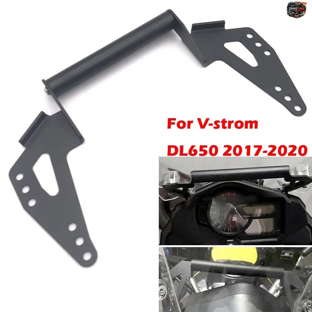 スズキ DL650 DL650XT DL 2017 用モーターサイクル ホルダーバー ナビゲーションブラケット GPS 電話レバー ハンドルバー アクセサリー