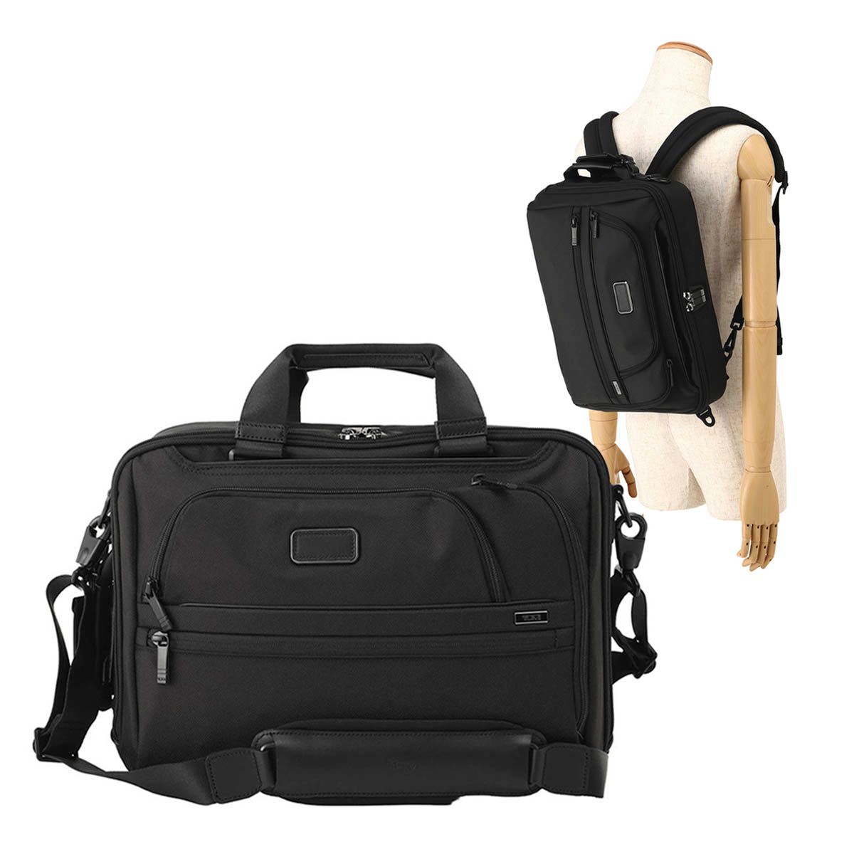 新品 トゥミ TUMI ブリーフケース アルファ ブラック