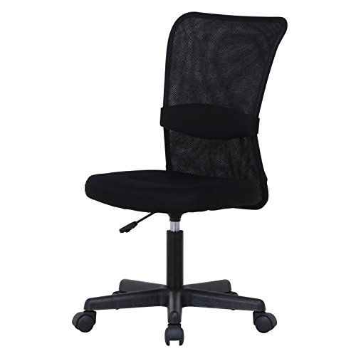 不二貿易(Fujiboeki) オフィスチェア デスクチェア 幅52×奥行58.5×高さ