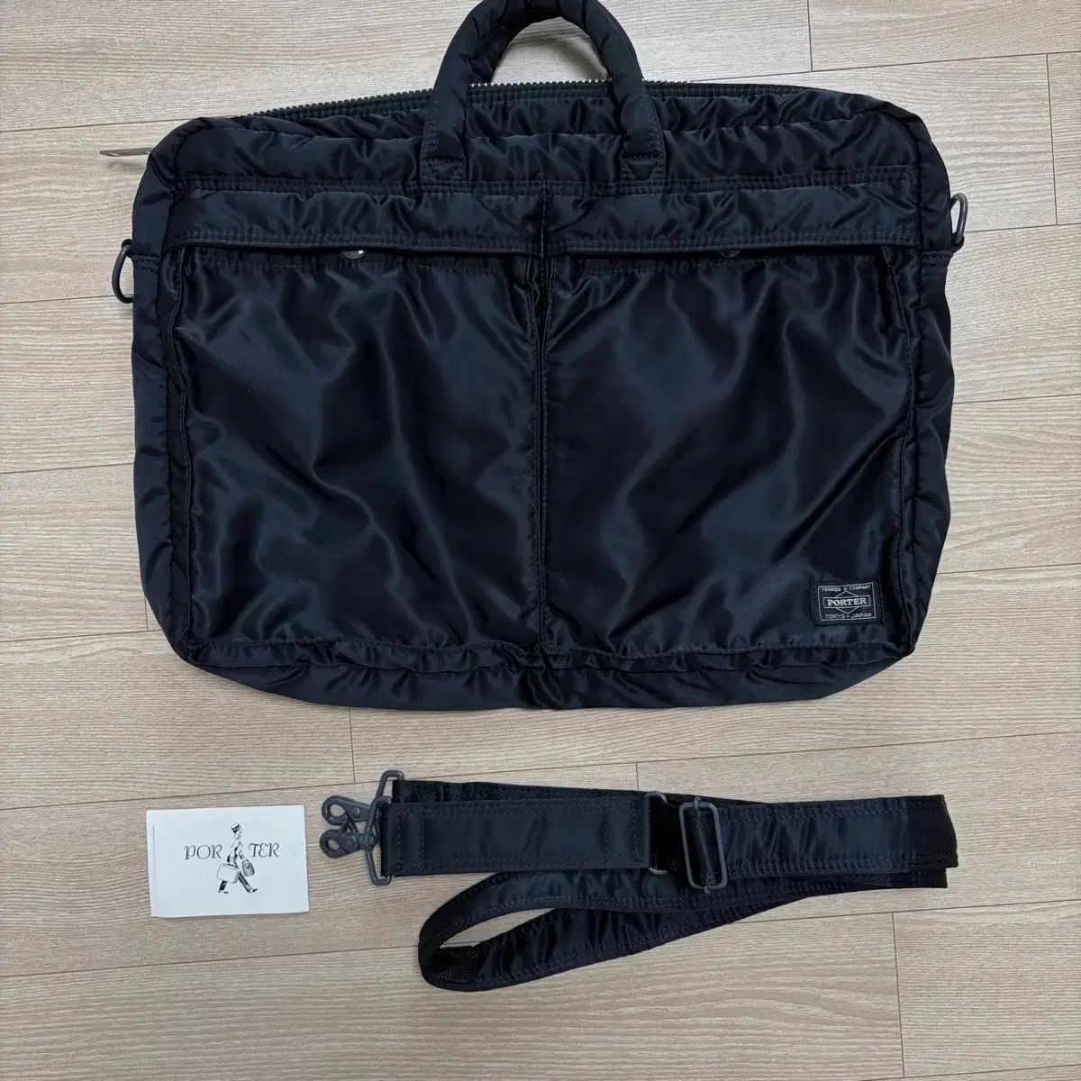 Porter 吉田カバン PORTER TANKER 2WAY ブリーフケース ブラック パソコンケース