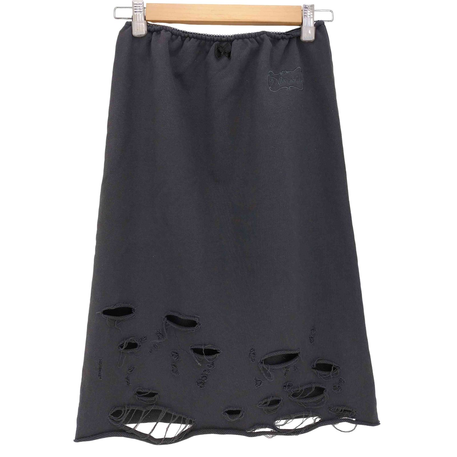 ユーズドフルギ USED古着 Dlys by n.k atelier damage cut skirt レディース 表記無 4,288円