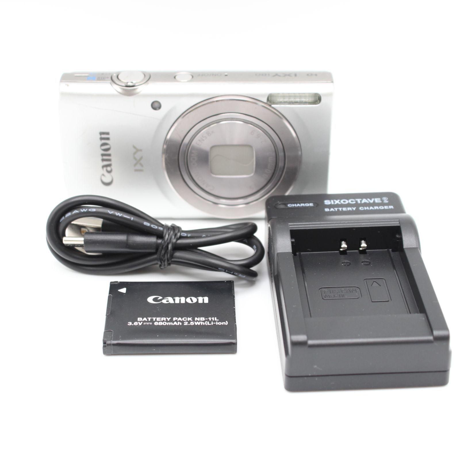 ≪並品≫ Canon IXY 180 シルバー #20260506-C3851