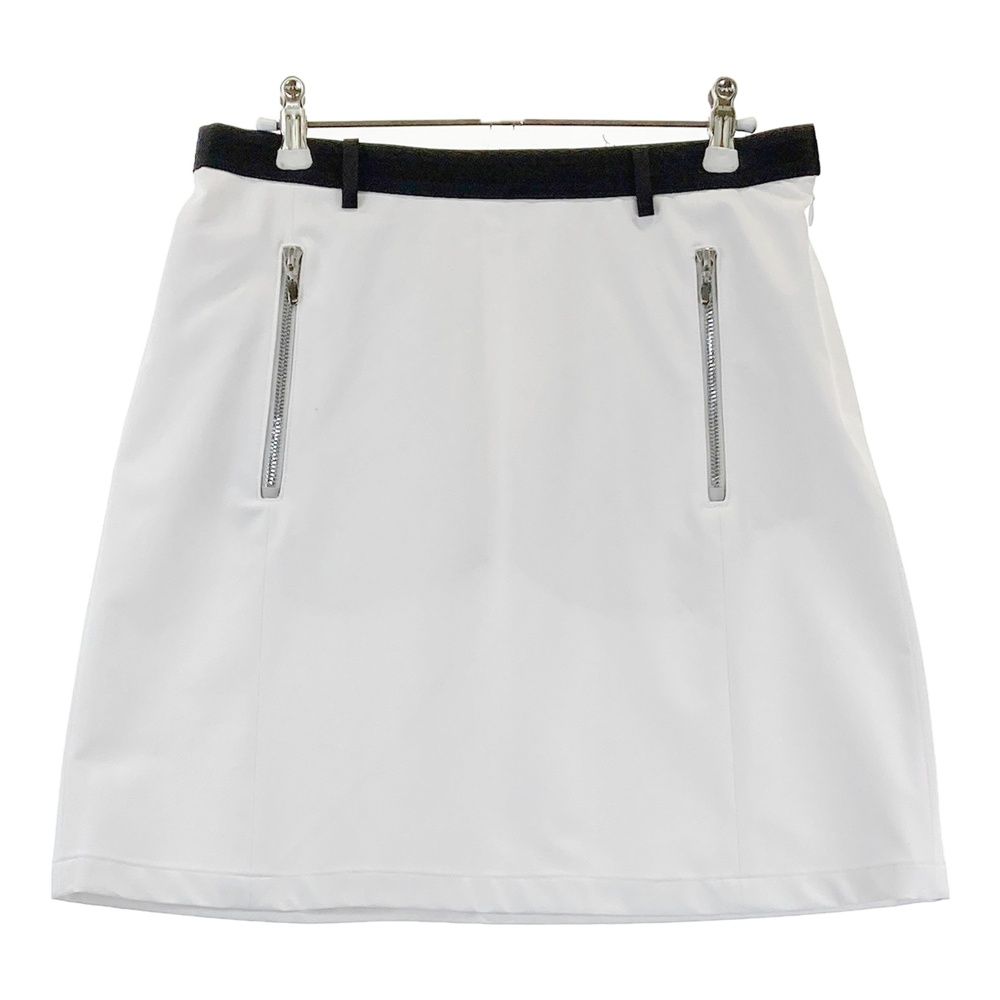 LANVIN SPORT ゴルフスカート ホワイト サイズ44 サイズ：40 LANVIN SPORT ランバン スポール ストレッチスカート