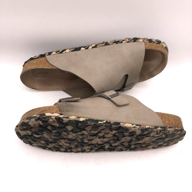 BIRKENSTOCK ダブルバックルサンダル 28cm ベージュ ビルケンシュトッ