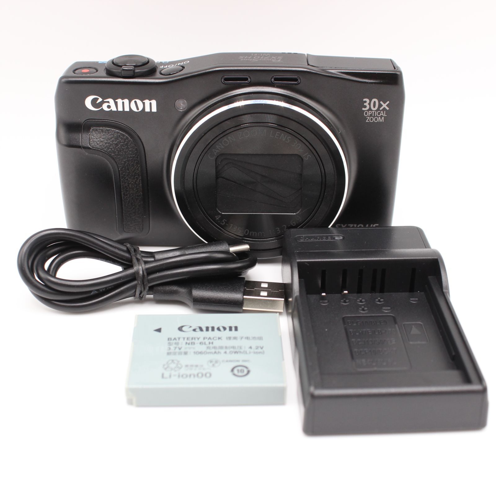 ≪並品≫ Canon PowerShot SX710 HS ブラック #20260430-C3806