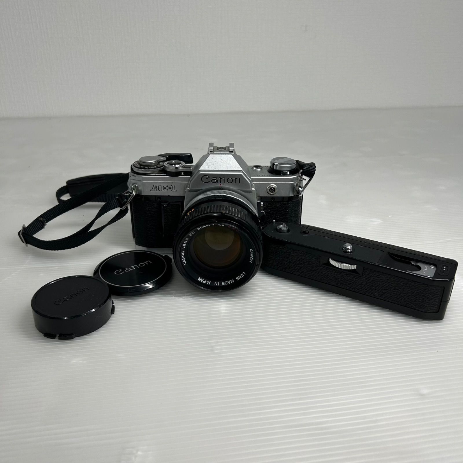 ☆一眼レフ フィルムカメラ ☆Canon AE-1 CANON ZOOM LENS FD 50mm 1：1.4 Canon Power Winder A