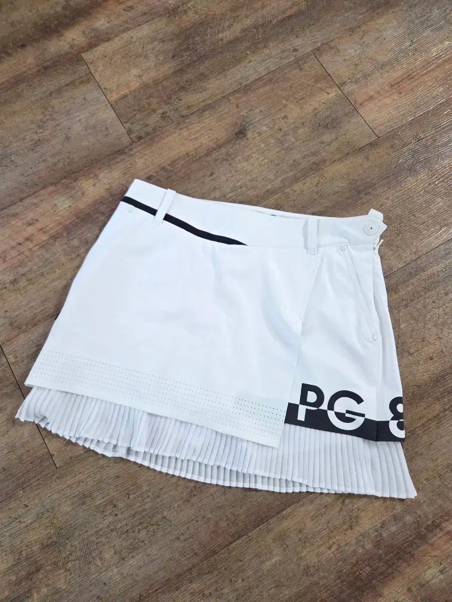 パーリーゲイツ ゴルフ 麻 スカート 1号