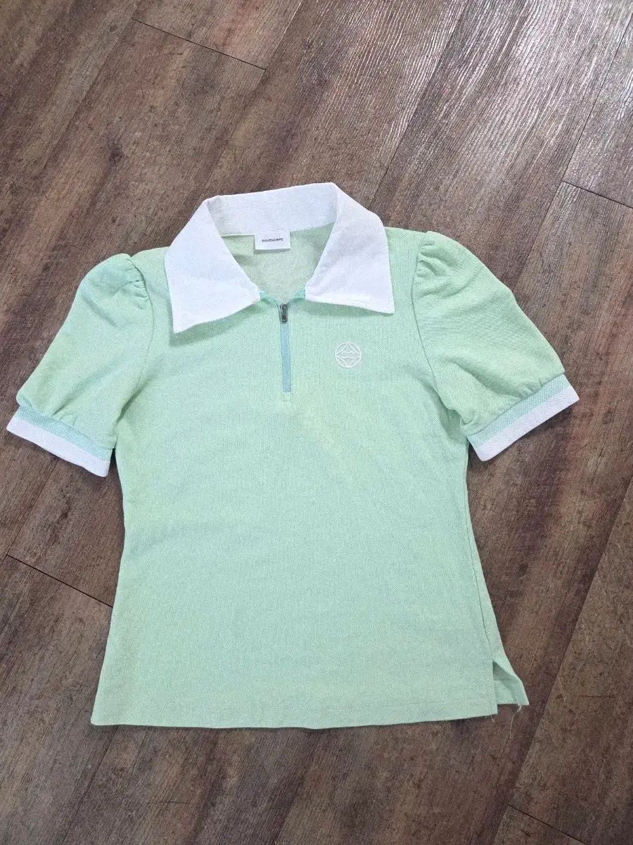 SOUTH CAPE ミント色 半袖KARA Tシャツ 85号