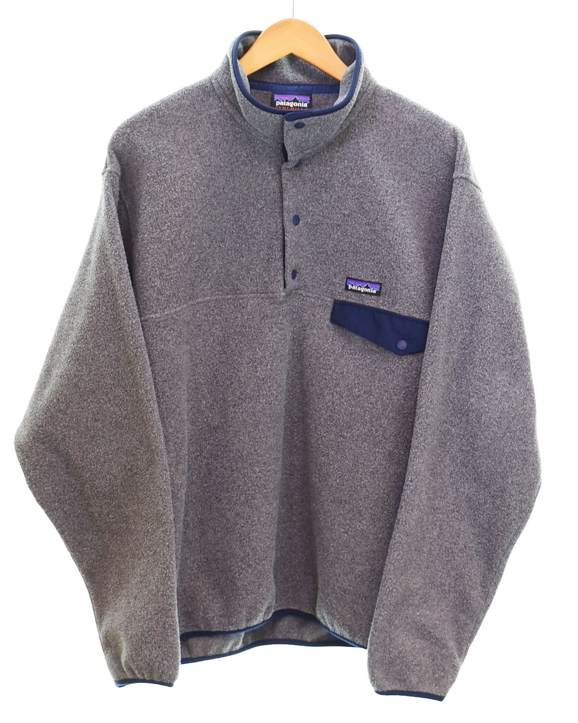 パタゴニア PATAGONIA 19AW Synchilla Snap-T Pullover シンチラ スナップ T プルオーバー STY25580FA19 ジャケット グレー Mサイズ 103MT-4626