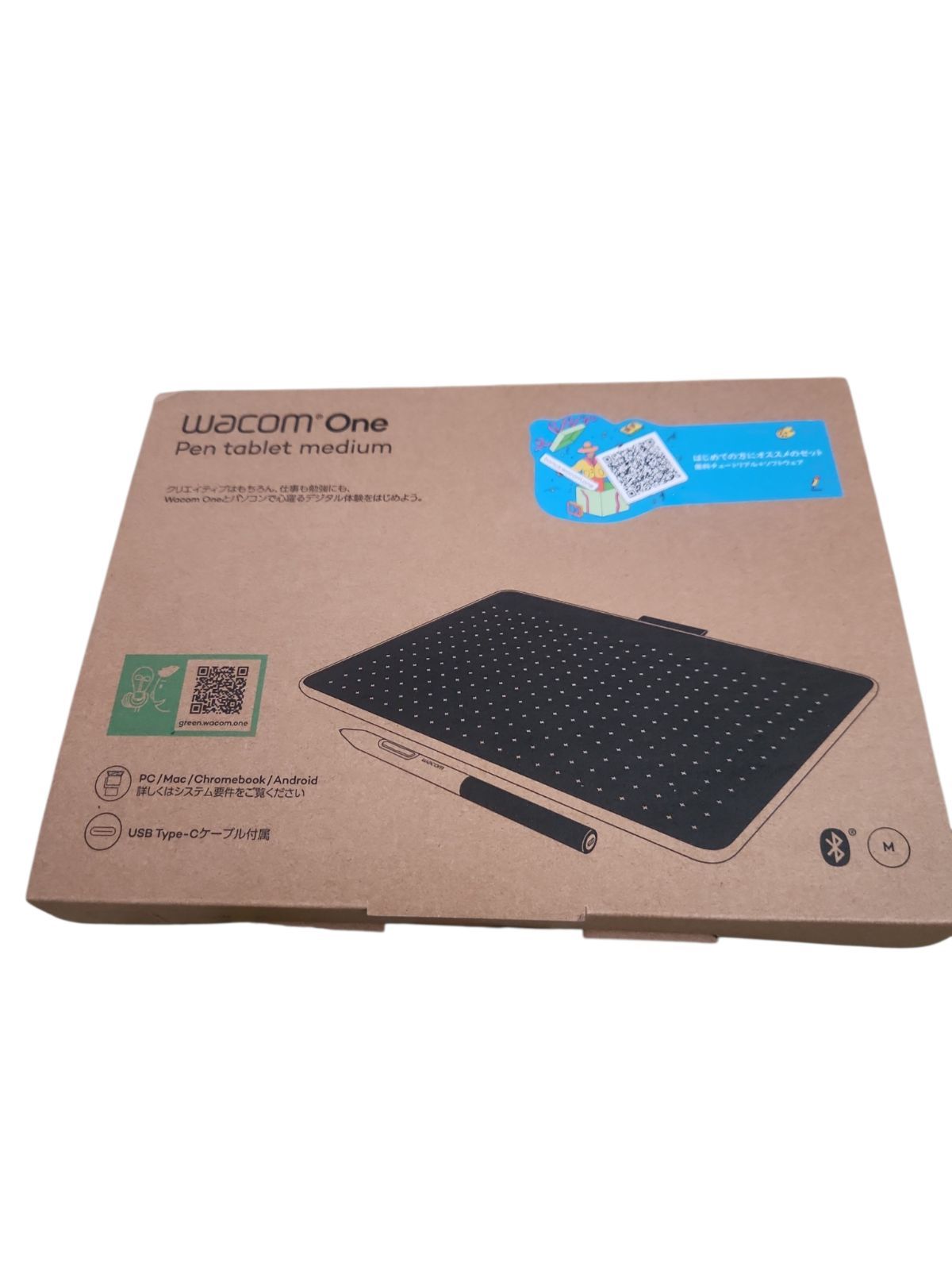 ​【極美品】Wacom One ペンタブレット Mサイズ（型番:CTC6110WLW0D）