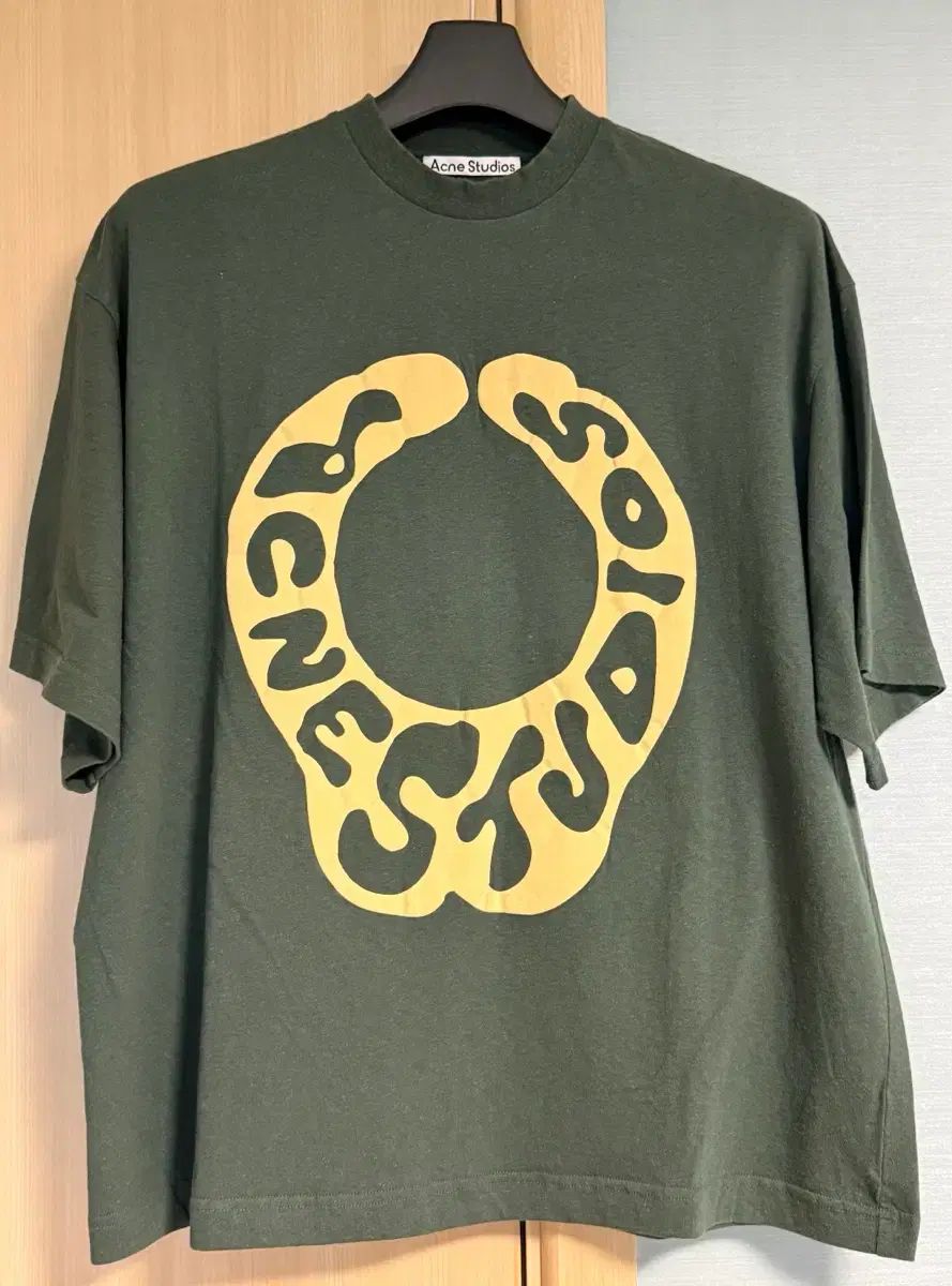 Acne Studios アクネストゥディオズ オーガニック コットン オーバーサイズ 半袖 Tシャツ (S)