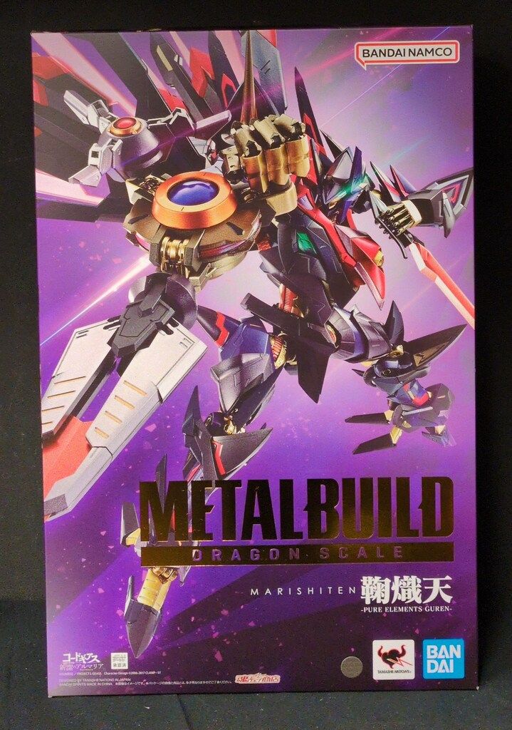 BANDAI SPIRITS METAL BUILD DRAGON SCALE コードギアス 新潔のアルマリア 鞠熾天-PURE ELEMENTS GUREN-