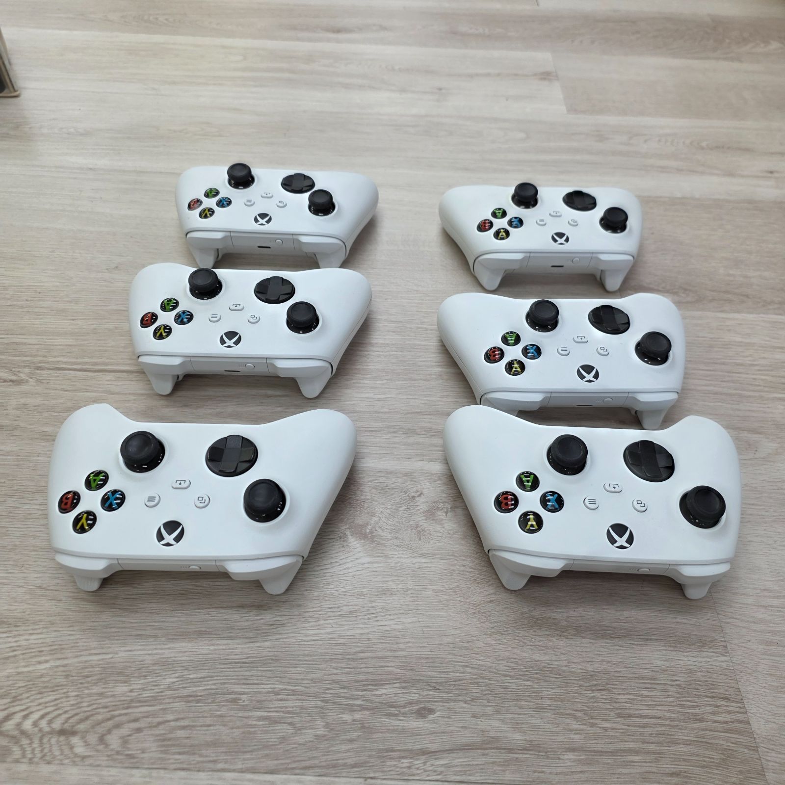 6個 XBOX series S コントローラー ホワイト ジャンク 動作未確認
