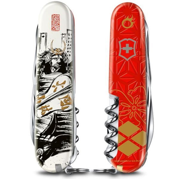 Victorinox ビクトリノックス 14機能 ミディアムマルチツール 戦国墨絵クライマー 武田信玄 8,520円