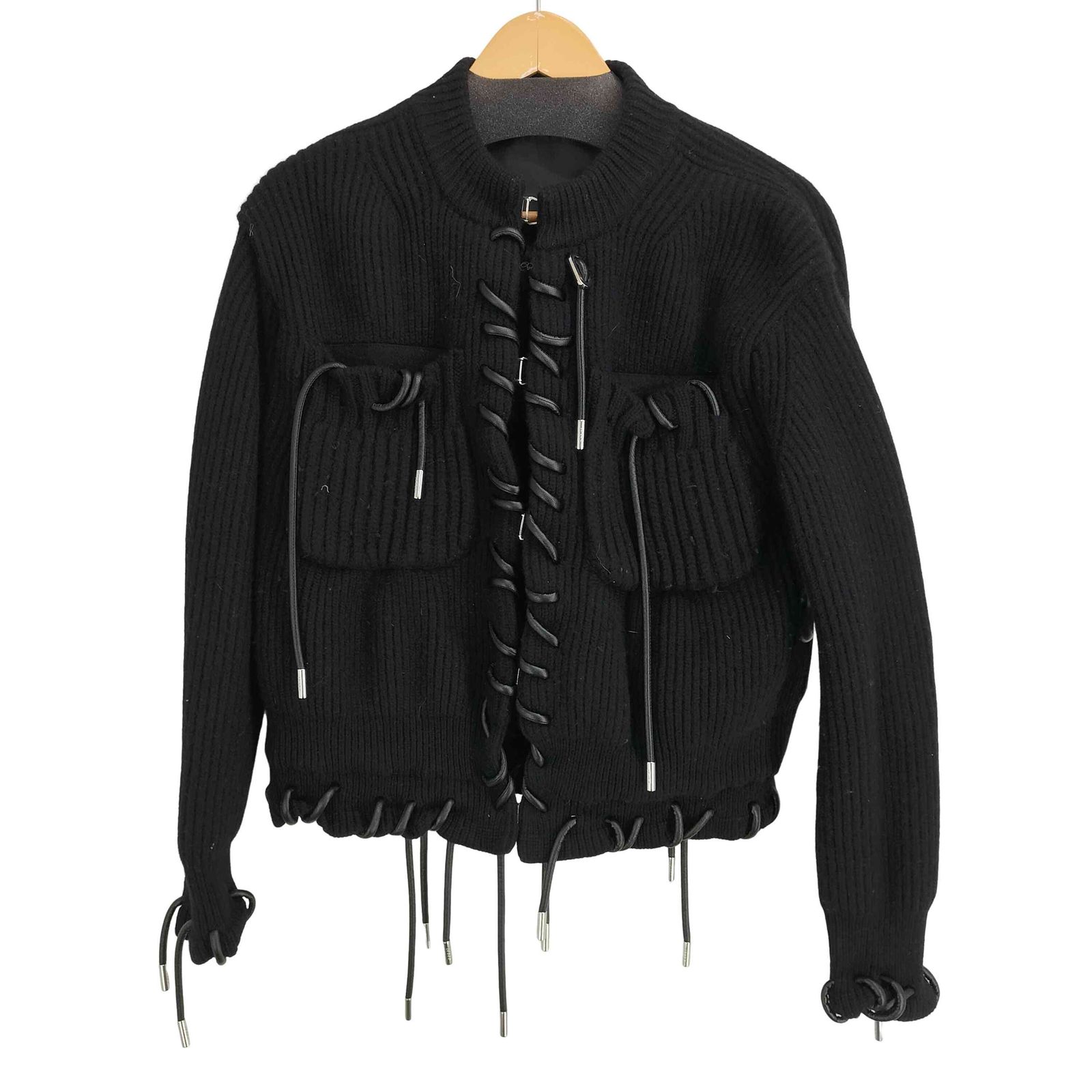 サカイ Sacai 22AW Wool Knit Blouson レディース JPN：1
