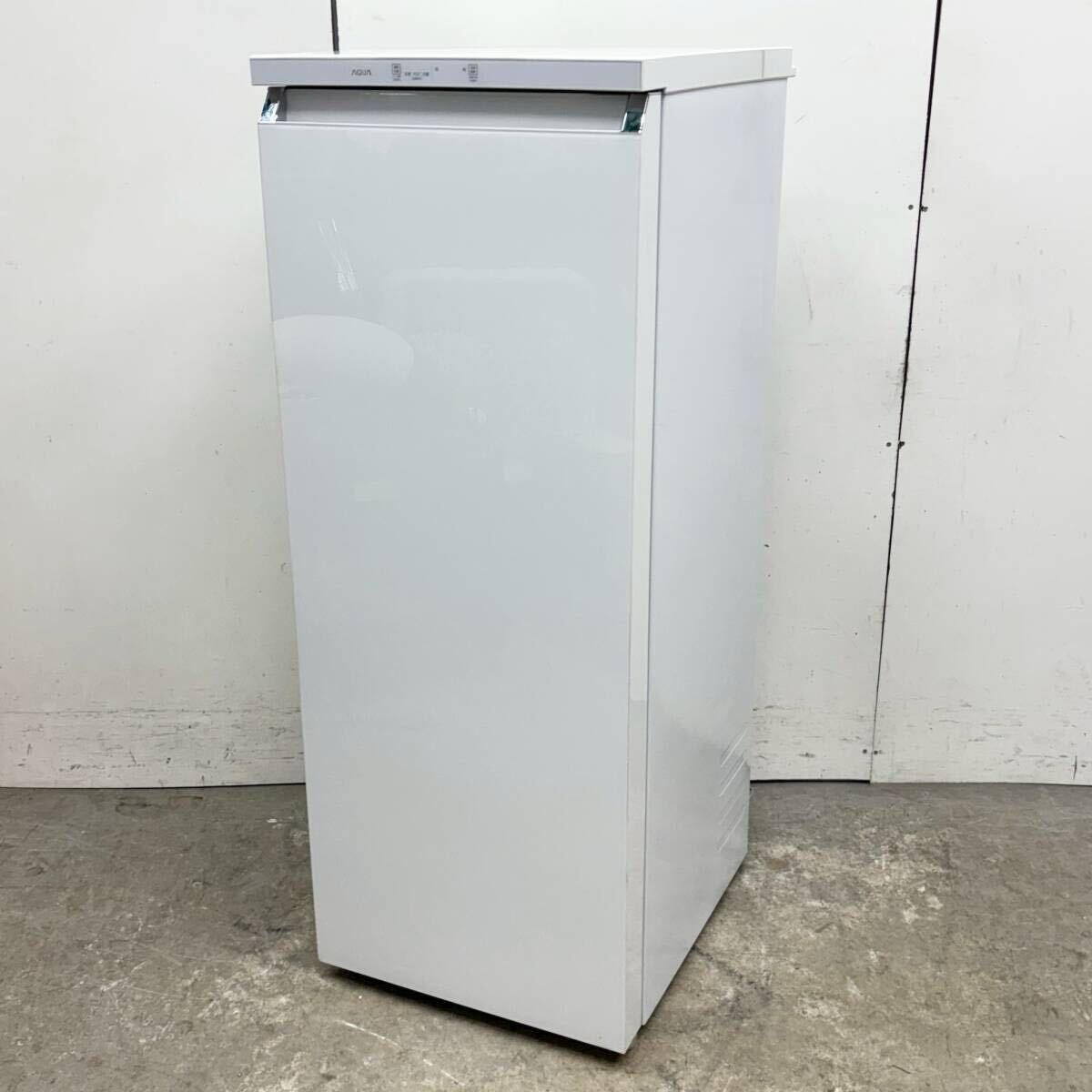 AQUA アクア ノンフロン冷凍庫 AQF-GS15J(W) 153L 冷凍ストッカー 右