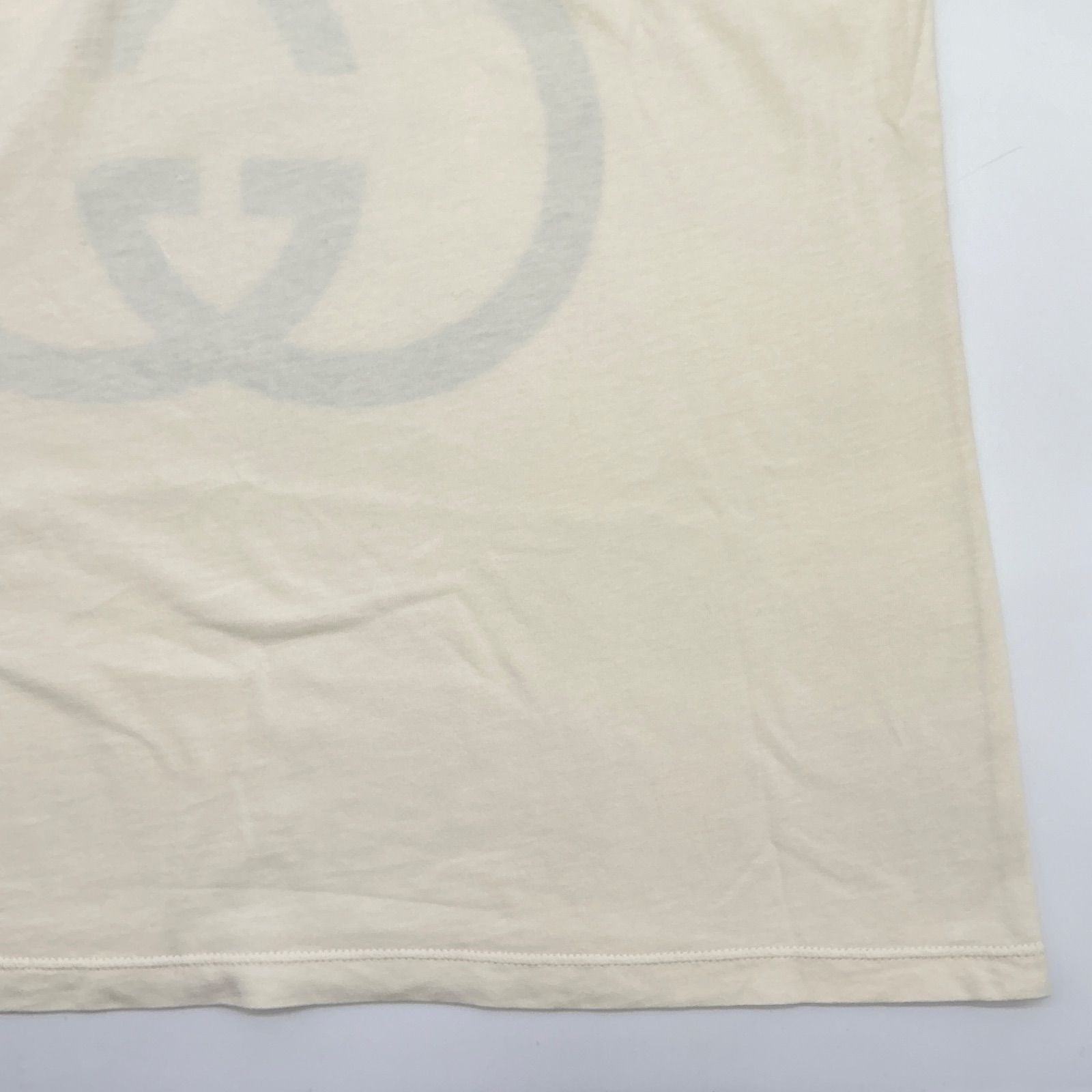 ○ GUCCI グッチ インターロッキング GG ロゴTシャツ ロゴプリント 