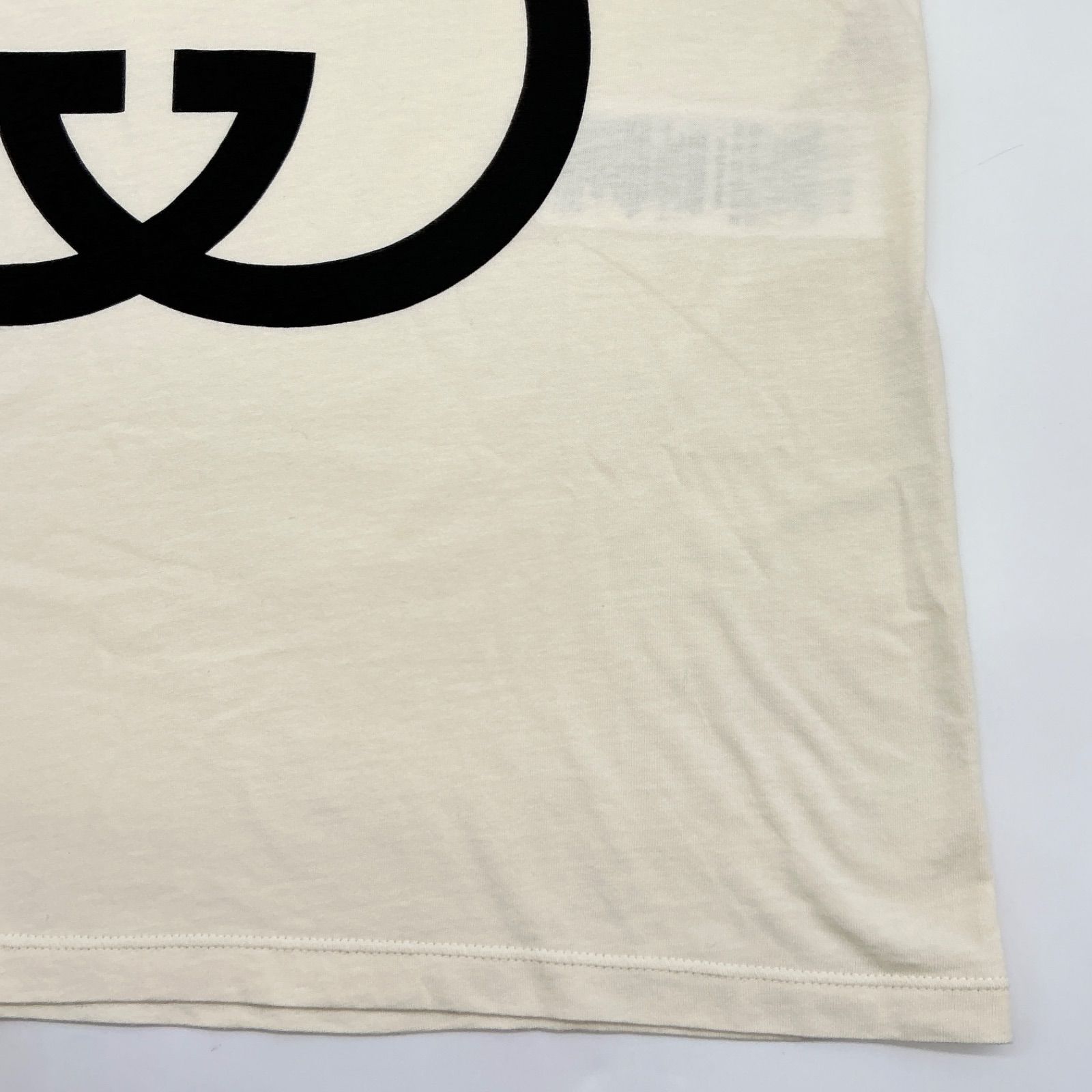 ○ GUCCI グッチ インターロッキング GG ロゴTシャツ ロゴプリント 
