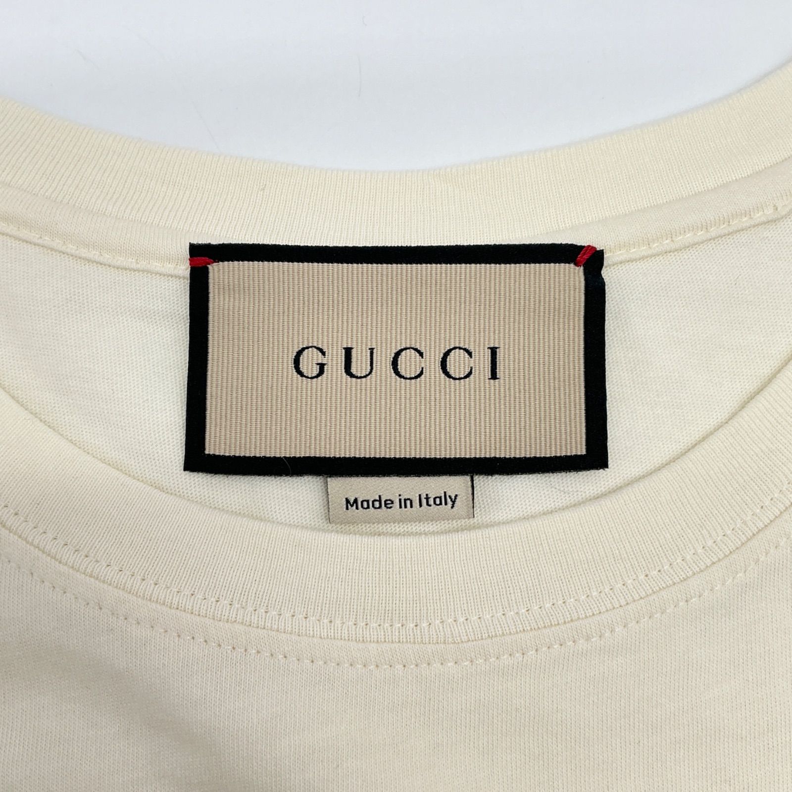 ○ GUCCI グッチ インターロッキング GG ロゴTシャツ ロゴプリント 