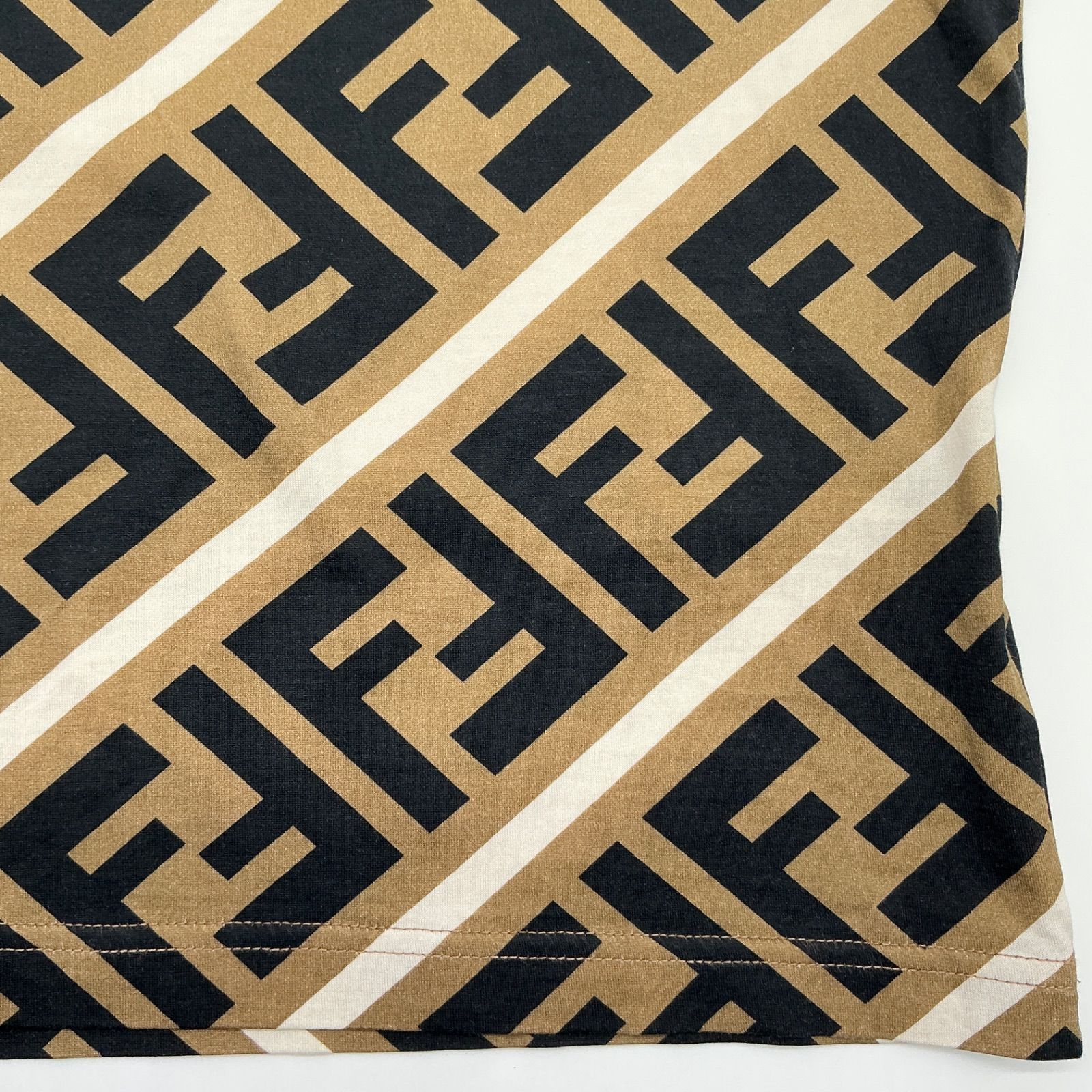 ○FENDI フェンディ ズッカ柄 半袖Tシャツ カットソー クルーネック