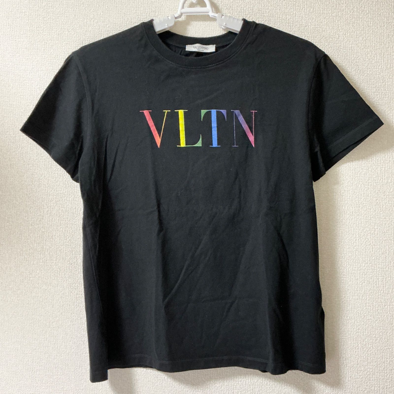 キ*)様 ヴァレンチノ⭐︎オーバーサイズTシャツXS ブラック VALENTINO ロゴ Tシャツ メンズ XS キ*)様 ヴァレンチノ⭐︎オーバー