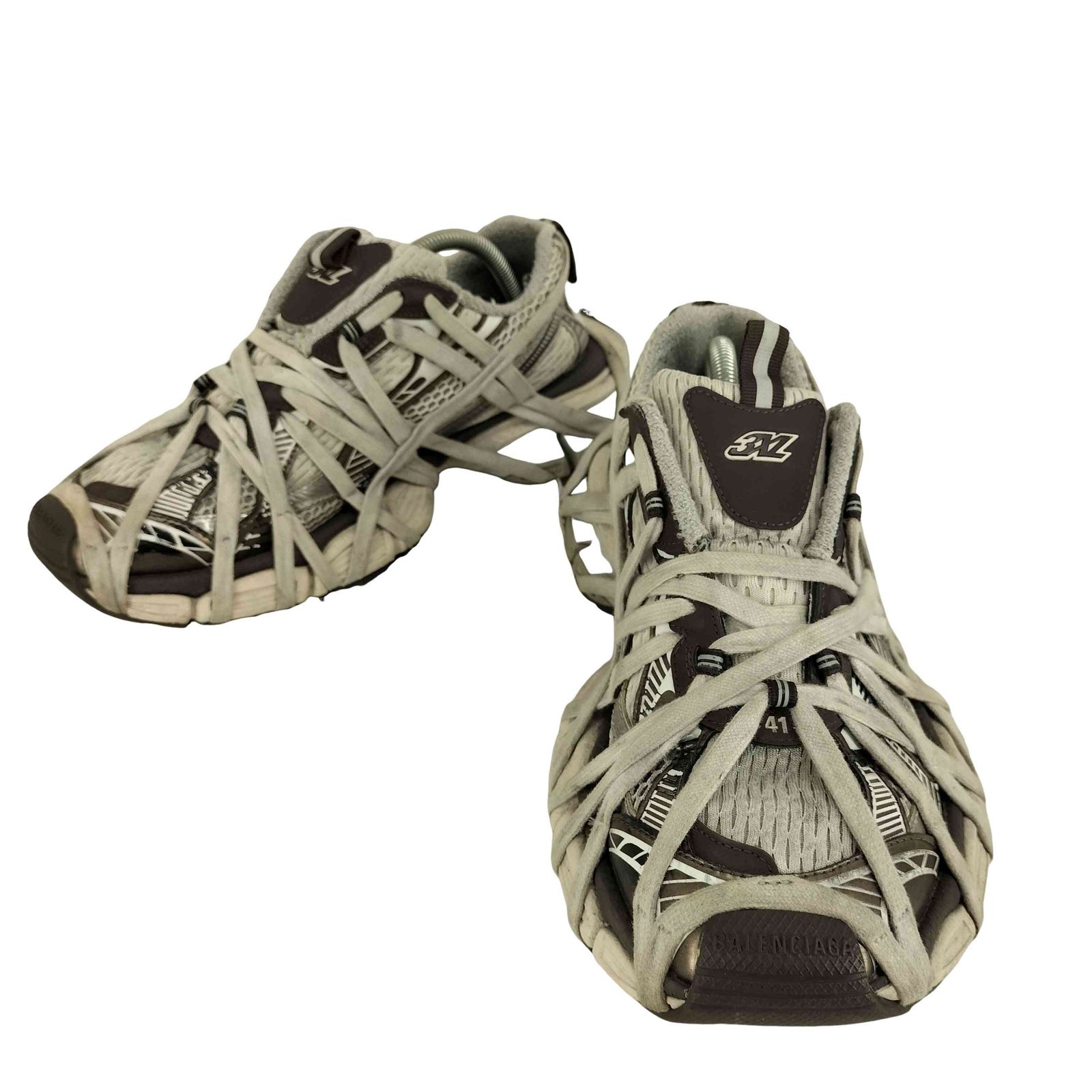 バレンシアガ BALENCIAGA 3XL Sneaker EXTREME LACE ボリュームスニーカー メンズ JPN：27