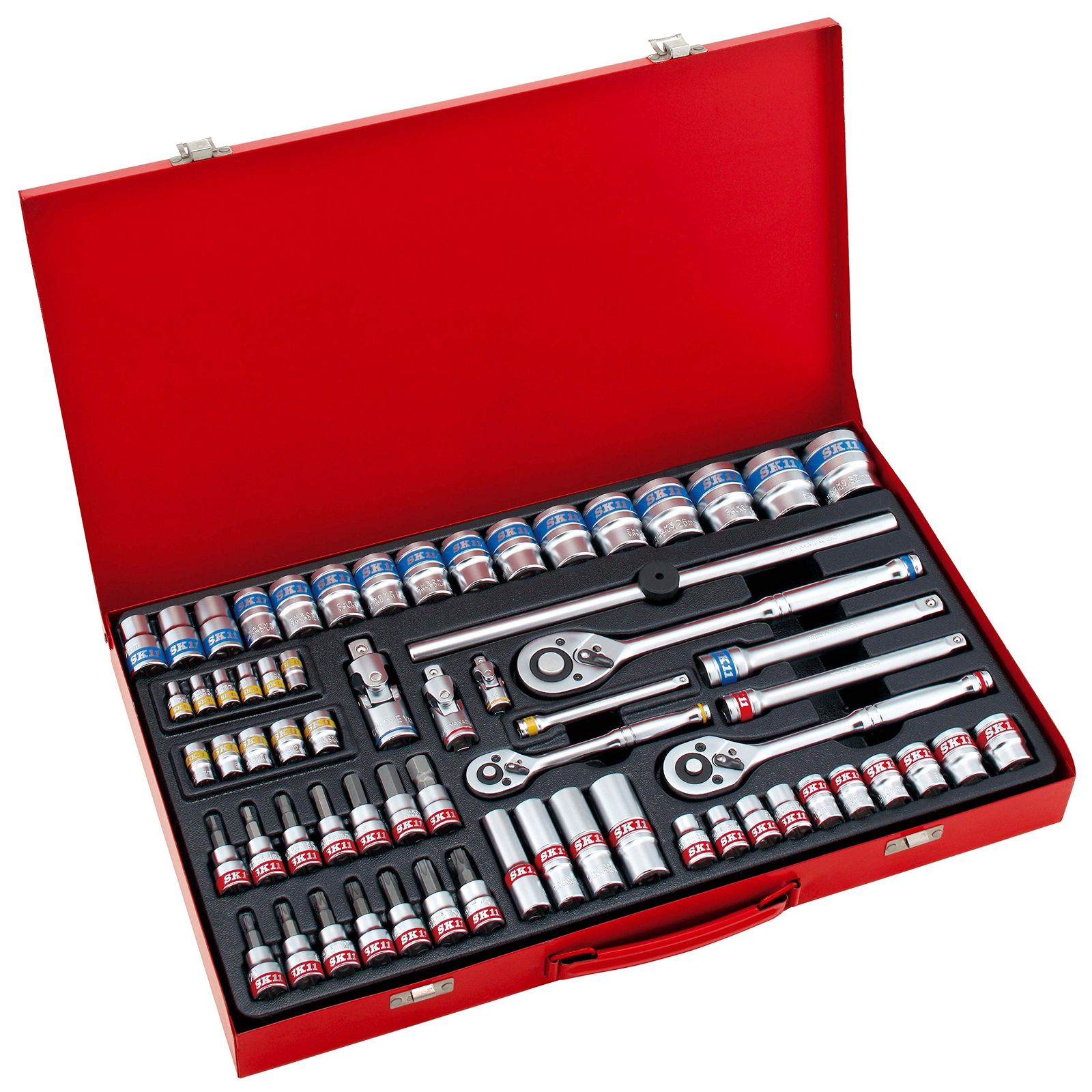 SK11(エスケー11) フルソケットレンチセット TS-2465M 差込角:6.3mm 9.5mm 12.7mm 65点 1セットso e5b9e1ea