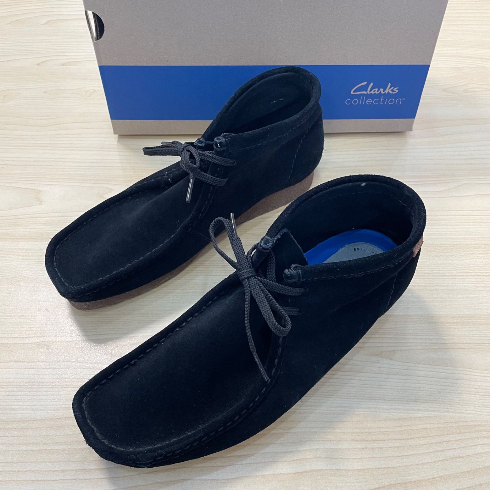 Clarks クラークス ワラビーブーツ US7 27cm スウェード 箱付き