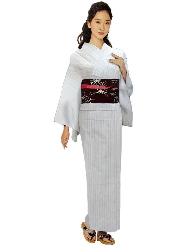[安田屋] 浴衣 しじら織 仕立て上がり 女性用 綿100% ゆかた単品 お祭り 大会 NO17428so 54e55011