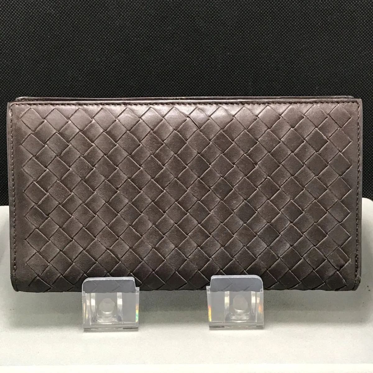 Bottega Veneta ボッテガヴェネタ 長財布 イントレチャート ブラウン系
