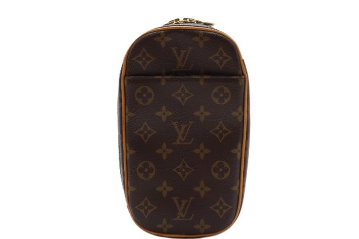 LOUIS VUITTON ルイ・ヴィトン バッグ ポシェット・ガンジュ モノグラム M51870 ボディバッグ モノグラムキャンバス ブラウン モノグラム ユニセックス【中古】【460 】