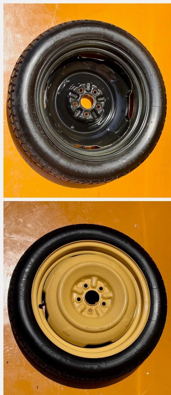 ZT-8680] 1本 5穴 TOYOTA ホイール スペアタイヤ J 16X4T TOYO