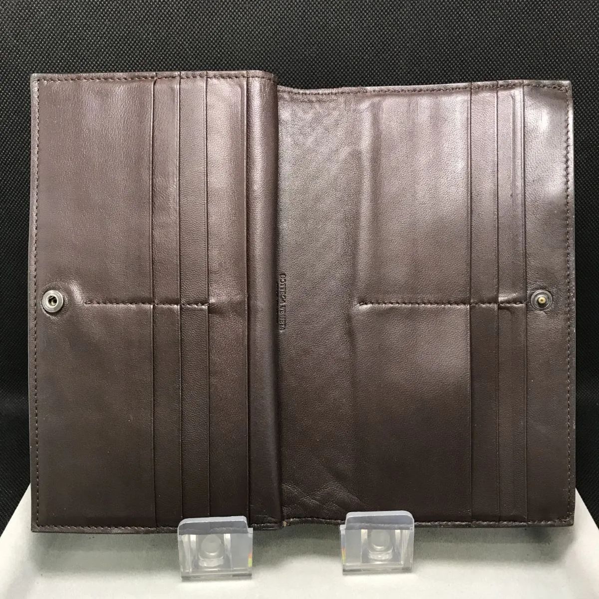 Bottega Veneta ボッテガヴェネタ 長財布 イントレチャート ブラウン系
