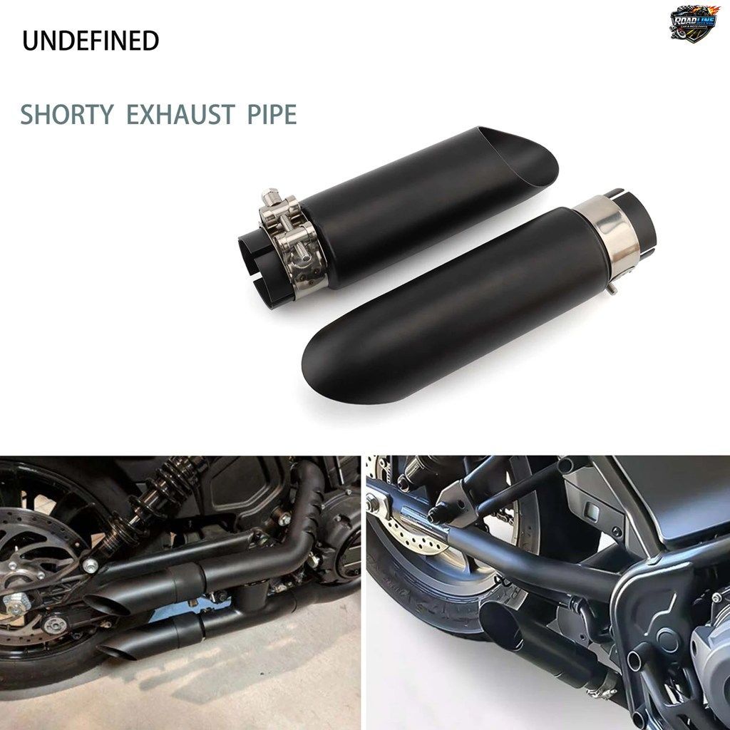 INDIAN SCOUT SIXTY ROGUE 2015-24用モーターサイクルアクセサリー 排気システム ショートマフラーパイプチューブ テールチップセクション