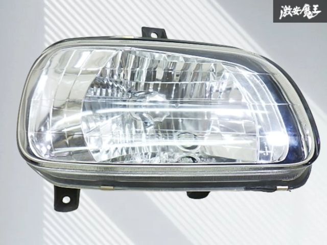 【レンズ綺麗！】DAIHATSU ダイハツ 純正 L510S ミラ ヘッドライト ヘッドランプ レンズ 右 右側 運転席側 KOITO 100-51556 即納 棚