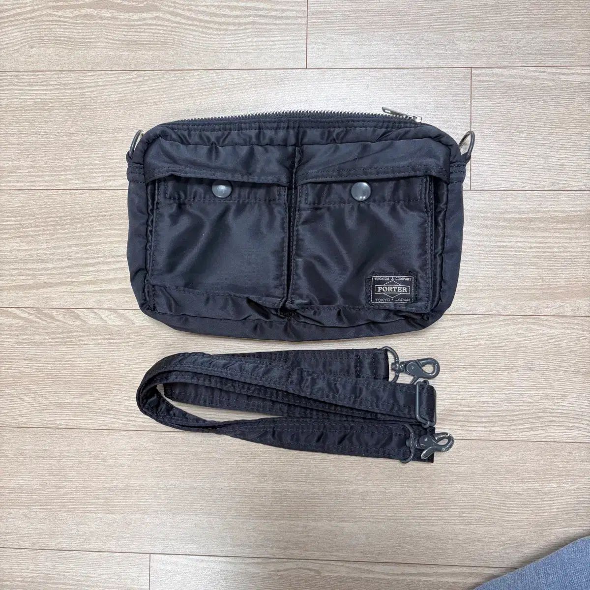吉田PORTER porter 2way ショルダーバッグ ブラック