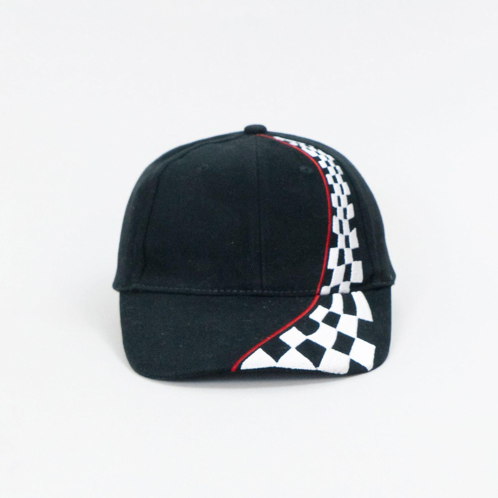 Checkered Flag Black Vintage Cap ヴィンテージ キャップ トラッカーキャップ スナップバック ビンテージ 古着