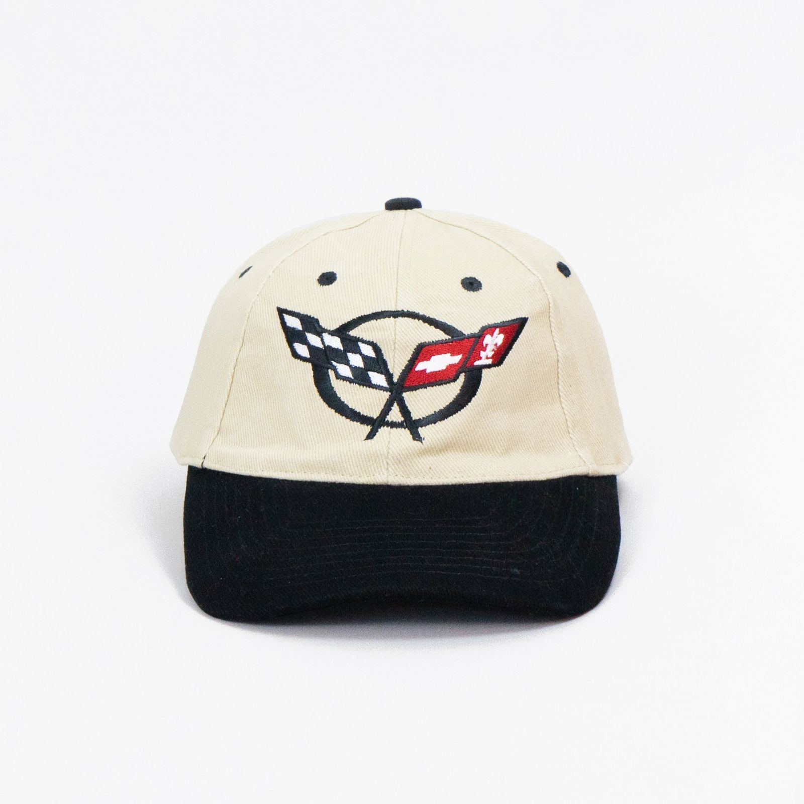 Corvette W/Crossed Flags Vintage Cap ヴィンテージ キャップ トラッカーキャップ スナップバック ビンテージ 古着