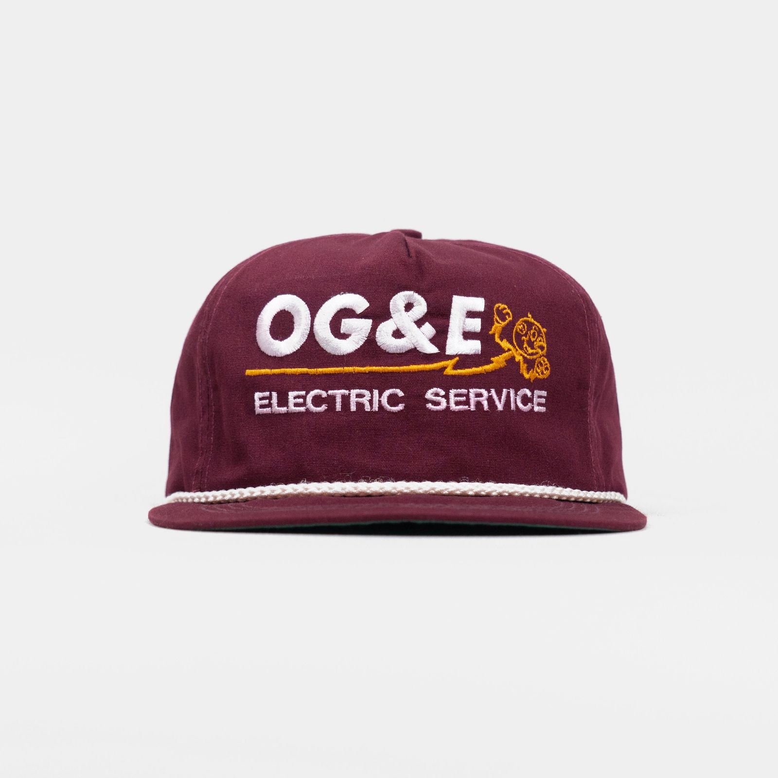 OG&E Electric Vintage Cap ヴィンテージ キャップ トラッカーキャップ スナップバック ビンテージ 古着