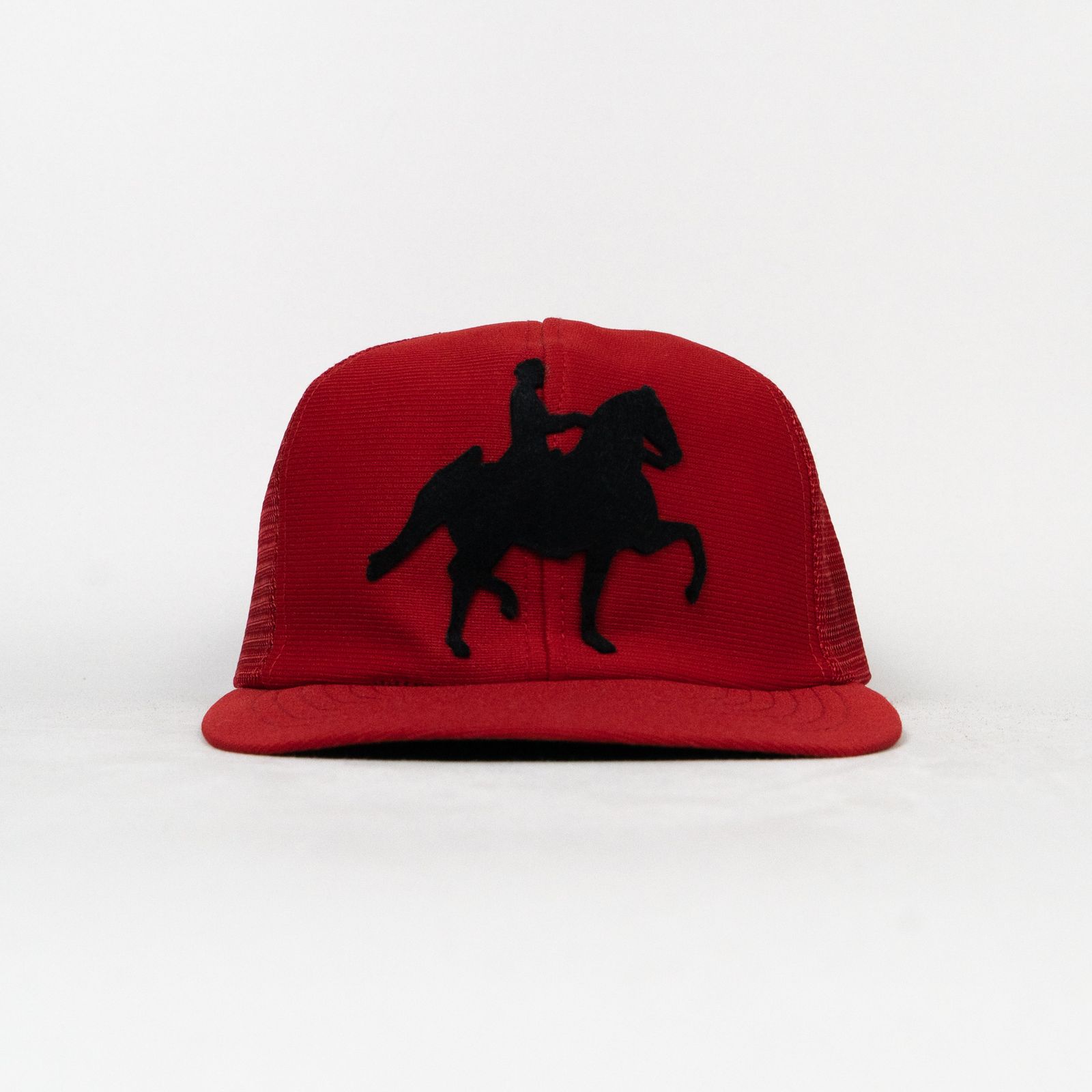Man Riding a Horse Vintage Cap ヴィンテージ キャップ トラッカーキャップ スナップバック ビンテージ 古着